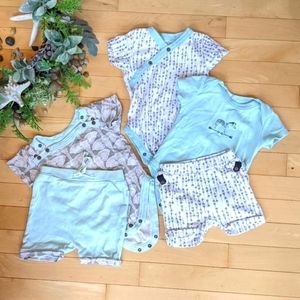 Finn and Emma onsies outfits with shorts